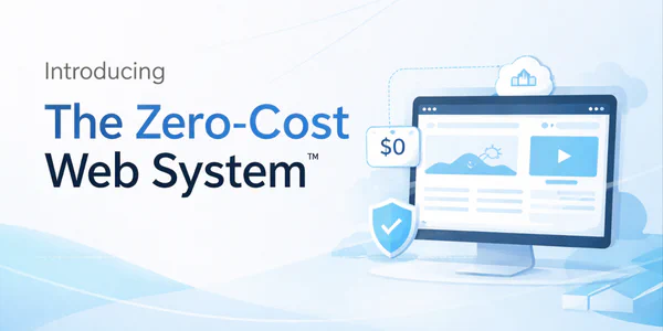 Introducing The Zero-Cost Web System™