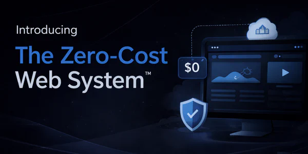 Introducing The Zero-Cost Web System™
