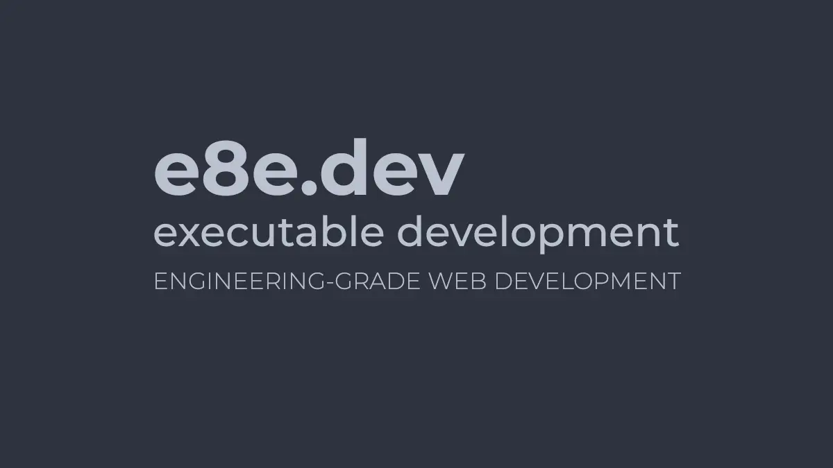e8e.dev
